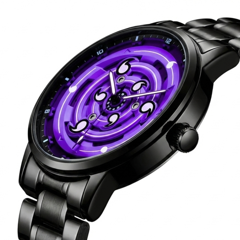 Purple Ripple Watch